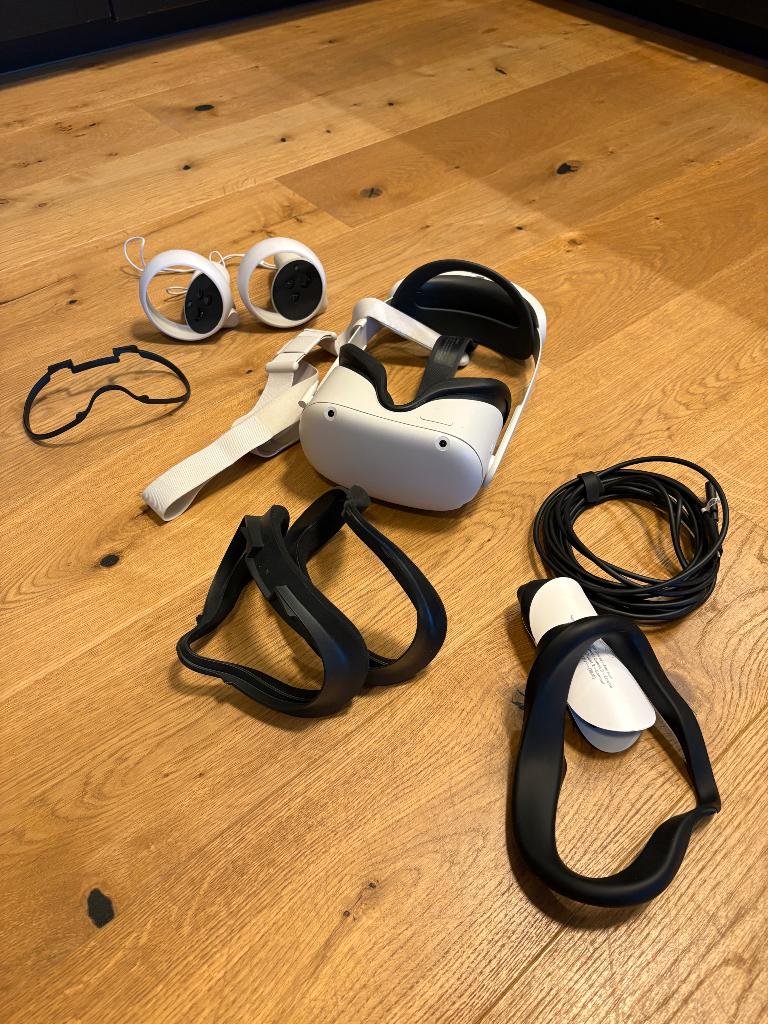 Casque VR Meta Quest 2, Games en Spelcomputers, Ophalen, Zo goed als nieuw, VR-bril, Overige platformen