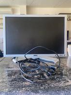 Beeldscherm Dell met kabels, Computers en Software, Ophalen, Gebruikt, Dell ., In hoogte verstelbaar