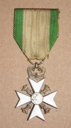 Croix civique pour pompier - ruban particulier., Collections, Enlèvement ou Envoi, Autres, Ruban, Médaille ou Ailes