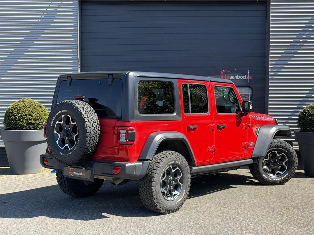 Jeep Wrangler Unlimited 4xe 380 Rubicon Afneembare Dakdelen, Auto's, Jeep, Automaat, 4 deurs, Euro 6, 4 cilinders
