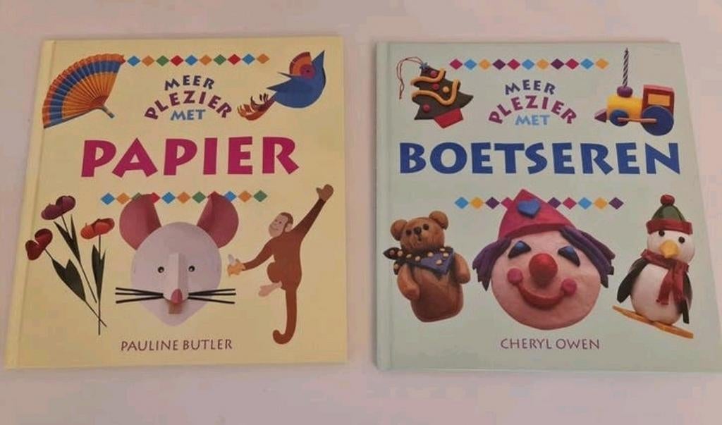 Knutseloeken : meer plezier met boetseren , papier, Boeken, Hobby en Vrije tijd, Ophalen of Verzenden