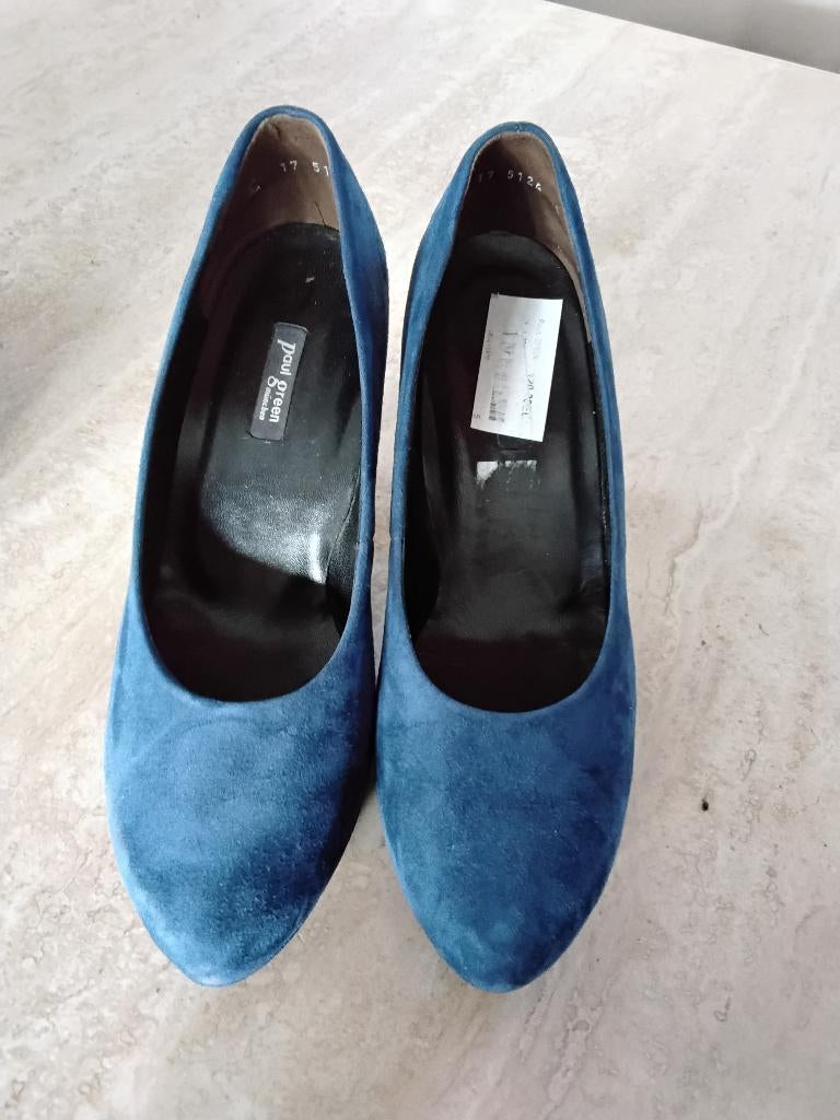 Schoenen pumps, Ophalen, Pumps, Blauw, Nieuw
