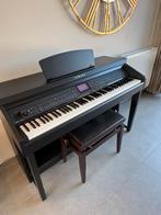 Clavinova piano Yamaha CVP-601, Ophalen, Zwart, Digitaal, Zo goed als nieuw