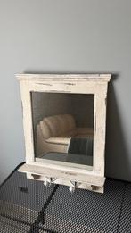 Spiegel met 2 kapstokken, Moins de 100 cm, Enlèvement, Utilisé, 50 à 75 cm