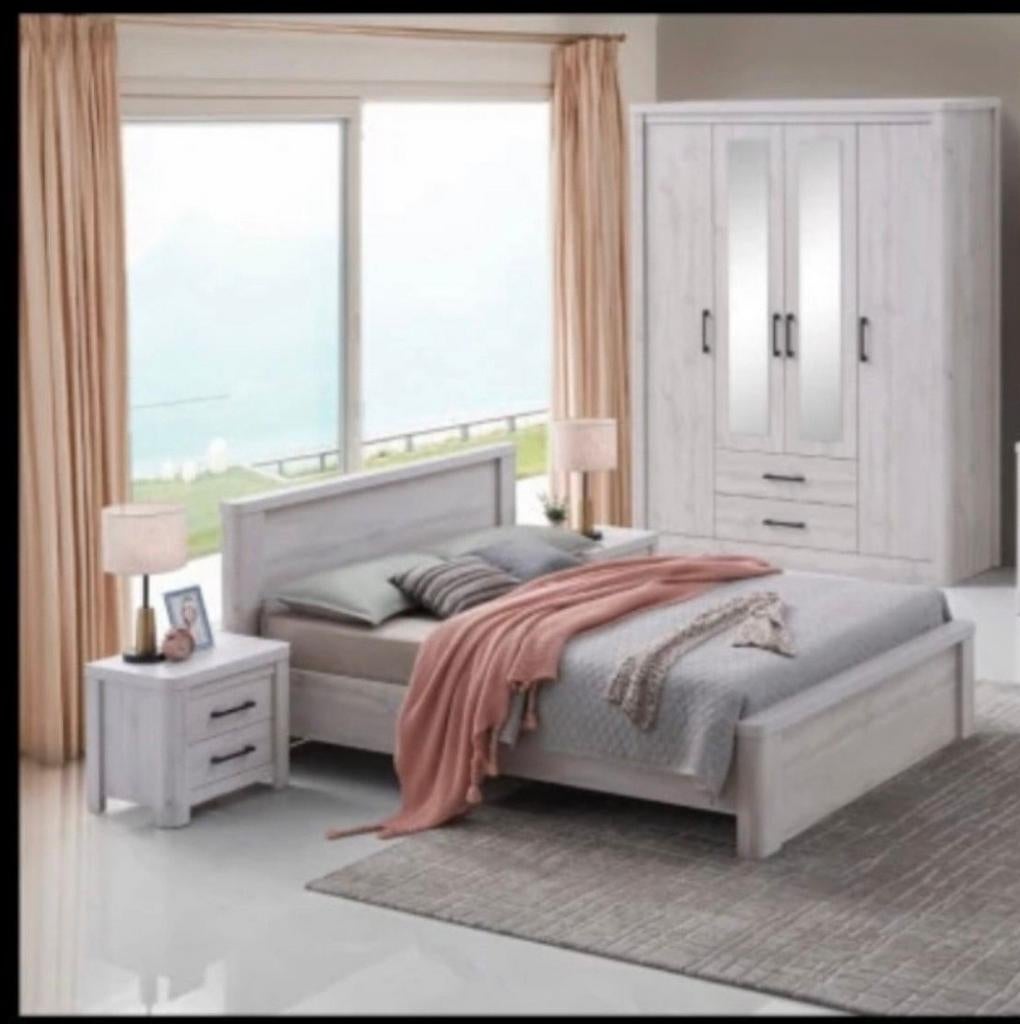 Slaapkamer 599 €, Maison & Meubles, Chambre à coucher | Chambres à coucher complètes, Enlèvement