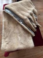 Étole de luxe en vison de Sibérie - Crème - 170x33 cm - État, Enlèvement, Écharpe