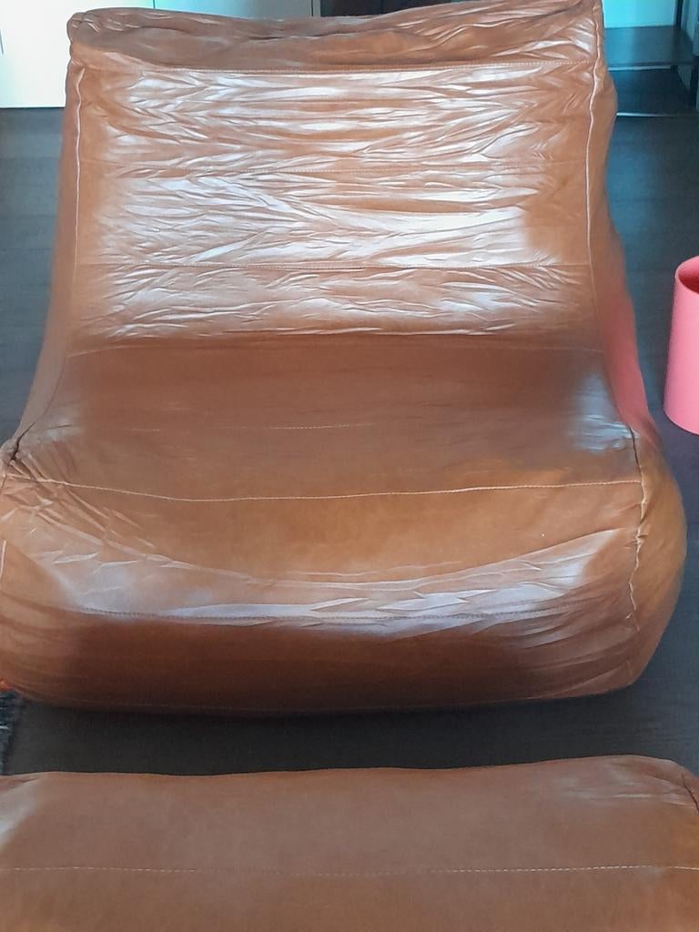 Look alike togo met poef, Huis en Inrichting, Zitzakken, Ophalen