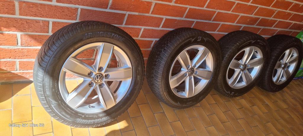 Volkswagen Passat Variant Velgen Set + Banden, Ophalen, 16 inch, Banden en Velgen, Winterbanden