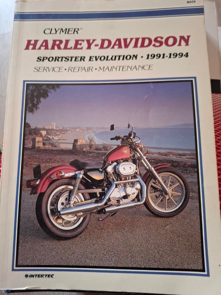 Harley Sportster werkplaatshandboek, Livres, Motos, Enlèvement