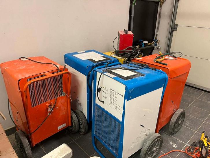 Goedkoop bouwdroger huren + GRATIS ventilator, Doe-het-zelf en Bouw, Reinigingsmachines, Nieuw, Ophalen