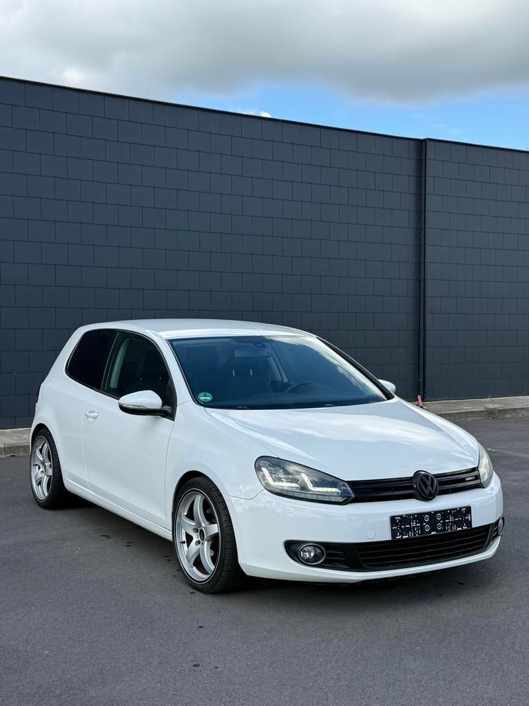 Vw golf 6 benzine verlaagd sportuitlaat supwoofer + gekeurd, Auto's, Volkswagen, Particulier, Golf, ABS, Airbags, Airconditioning