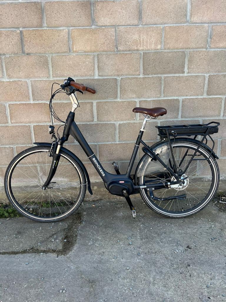 BRINCKERS ELEKTRISCHE FIETS MET BAFANG MIDDENMOTOR, Ophalen, Zo goed als nieuw, Brinckers
