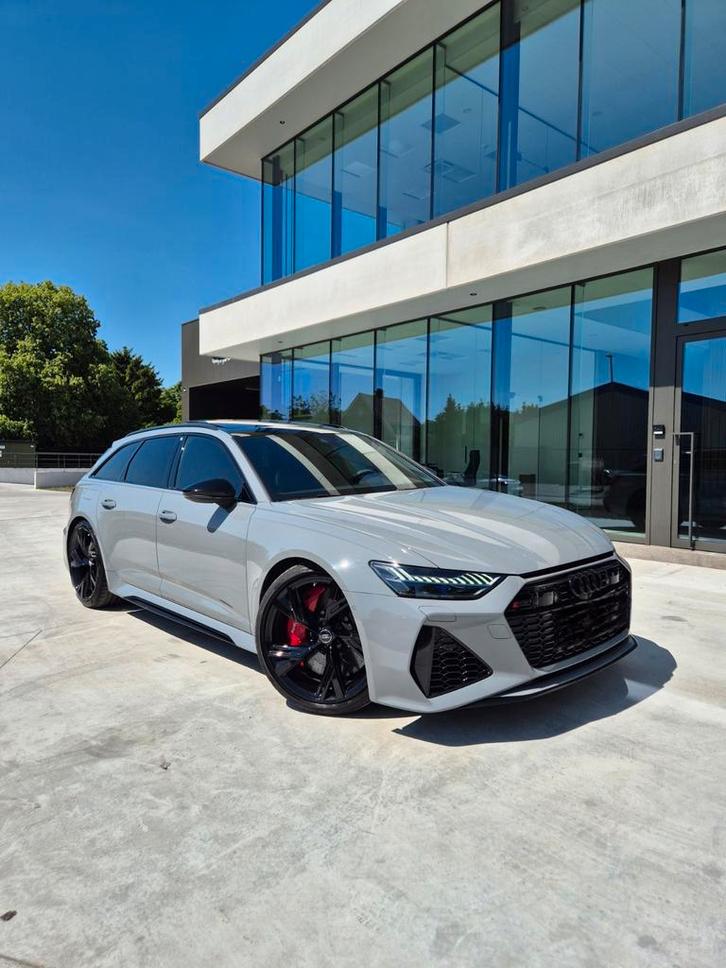Audi RS 6 Avant C8 - 4.0 V8 - 600 pk - Matrix - B&O, Auto's, Audi, Bedrijf, V8, Alarm, Centrale vergrendeling, Head-up Display