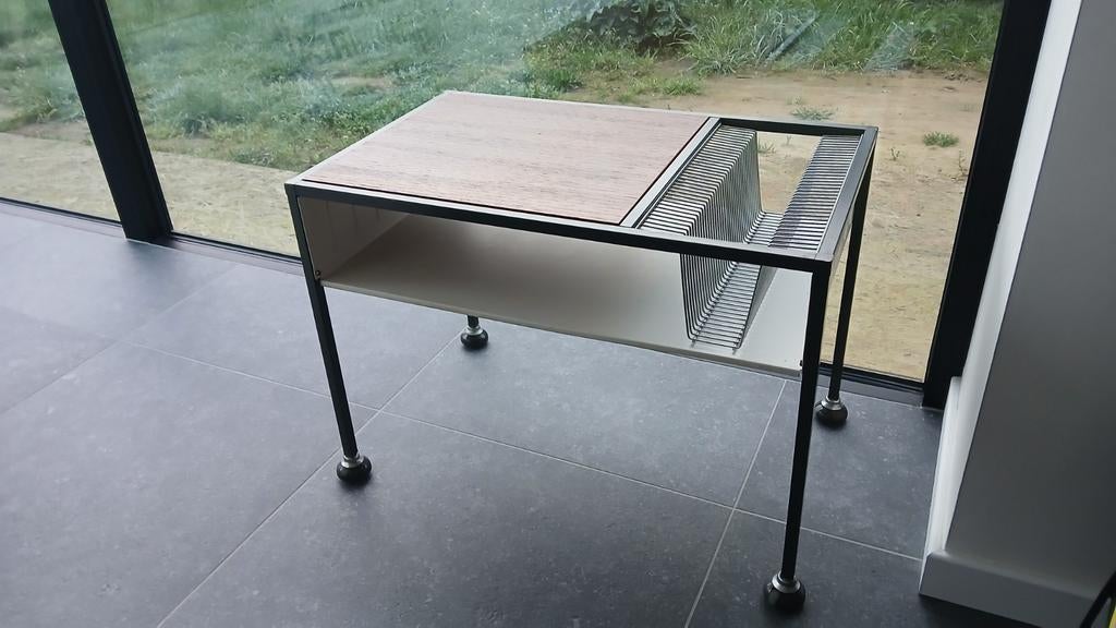 Table/tourne-disque en vinyle vintage, Enlèvement, Tourne-disque