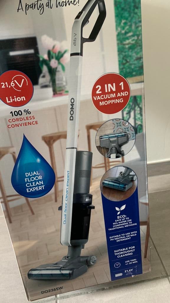 Kuismachine & poetsmachine van domo nieuw nog, Ophalen