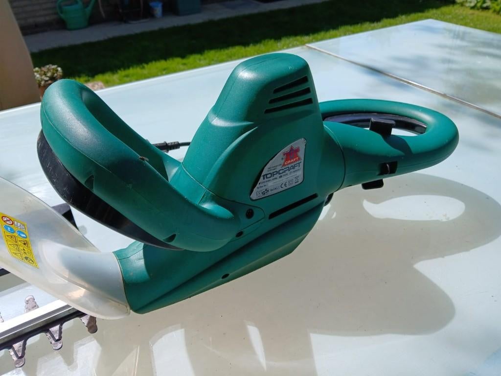 Heggenschaar / haagschaar Topcraft, Jardin & Terrasse, Taille-haies, Enlèvement, Comme neuf, Topcraft