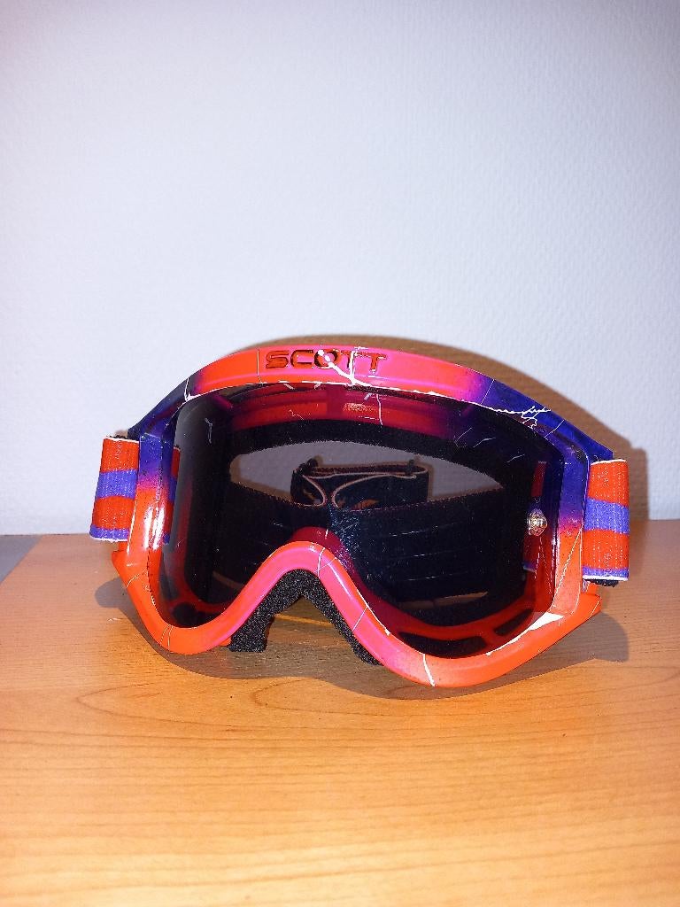 Lunettes motocross scott damon bradshaw vintage, Motoren, Dames, Scott, Ophalen, Motorcrosskleding