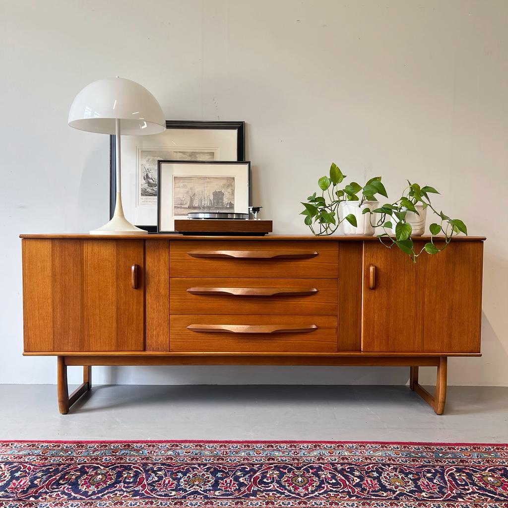 Buffet vintage, buffet, teck, Enlèvement ou Envoi, Utilisé