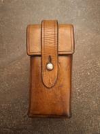 Zeldzame Belgische ladertas GP ABBL pre-WWII., Verzamelen, Ophalen