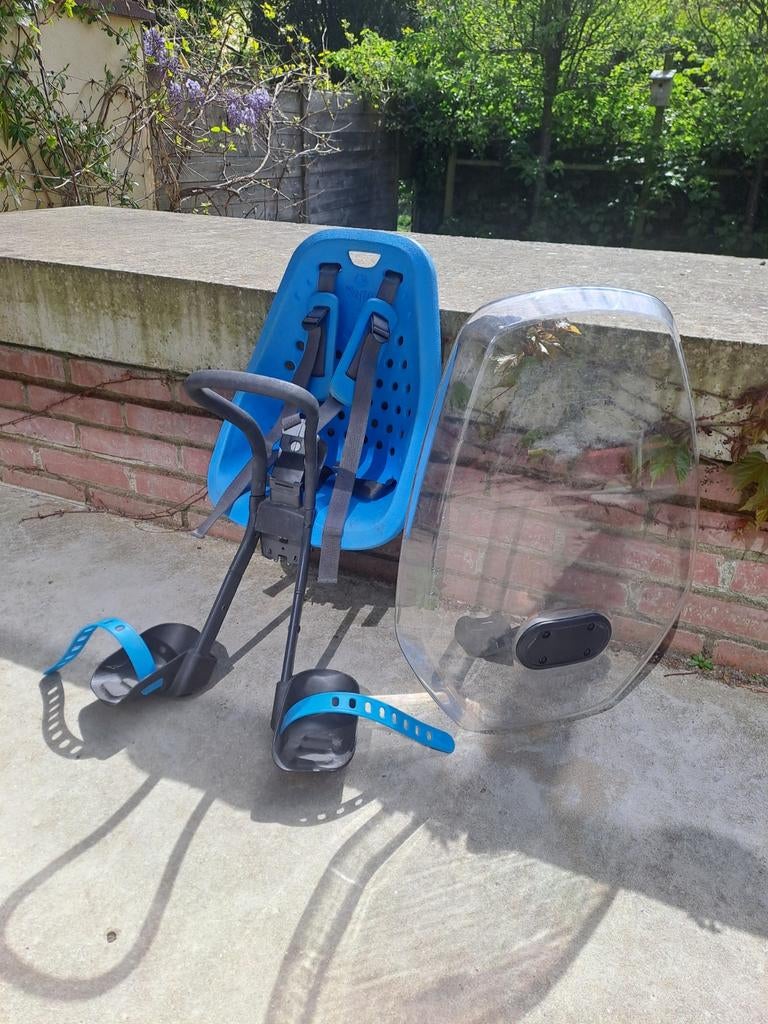 Thule Yepp mini + windscherm, Fietsen en Brommers, Ophalen, Yepp (Thule), Voorzitje, Gebruikt