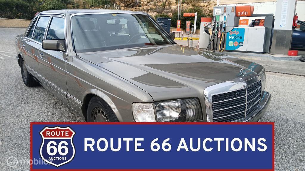 Mercedes-Benz 560 SEL | 1988 | Route 66 Auctions, Autos, Achat, Entreprise, Boîte manuelle, Autre carrosserie