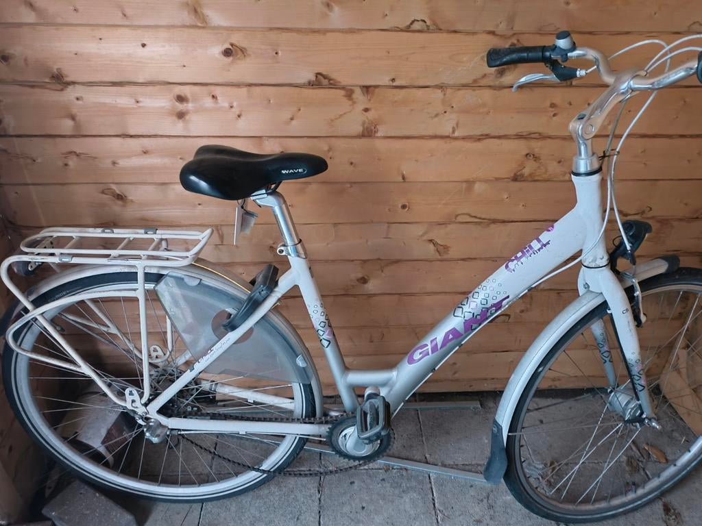 Dames fiets, Ophalen