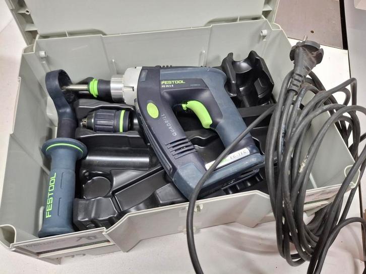 Festool quadrill met kabel en afneembare kop, Bricolage & Construction, Outillage | Foreuses, Enlèvement