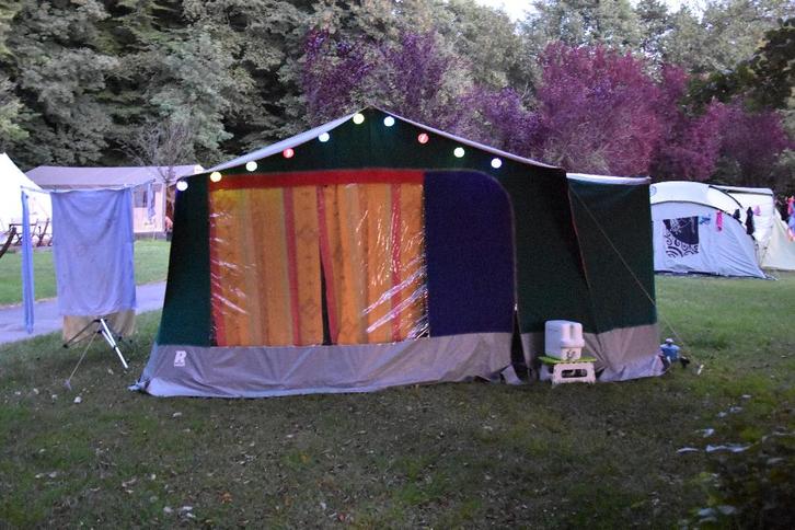 Compacte vouwwagen / Campingcar, Caravans en Kamperen, Vouwwagens, Raclet, tot en met 4, Ophalen