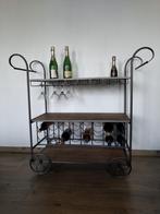 Bar bois métal range verre et bouteilles, Enlèvement, Bois