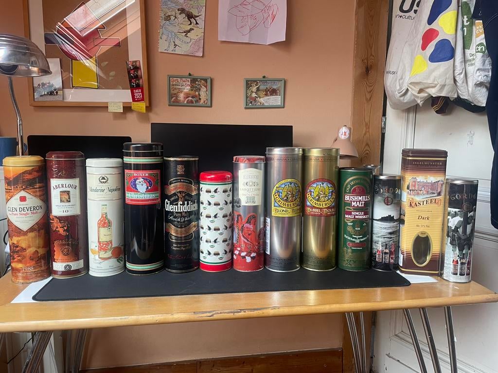 Collectie vintage Whisky-kokers (en andere dranken), Verzamelen, Ophalen