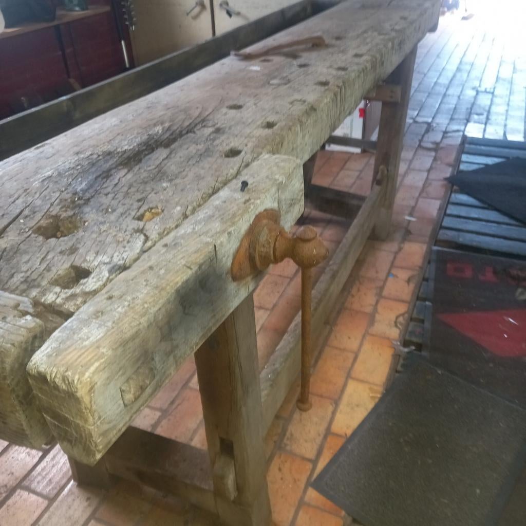 Oude werkbank, Antiek en Kunst, Ophalen