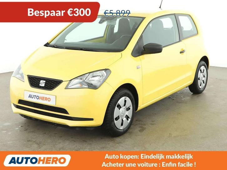 SEAT Mii 1.0 Reference (bj 2015), Auto's, Seat, Te koop, Mii, ABS, Airbags, Airconditioning, Boordcomputer, Centrale vergrendeling