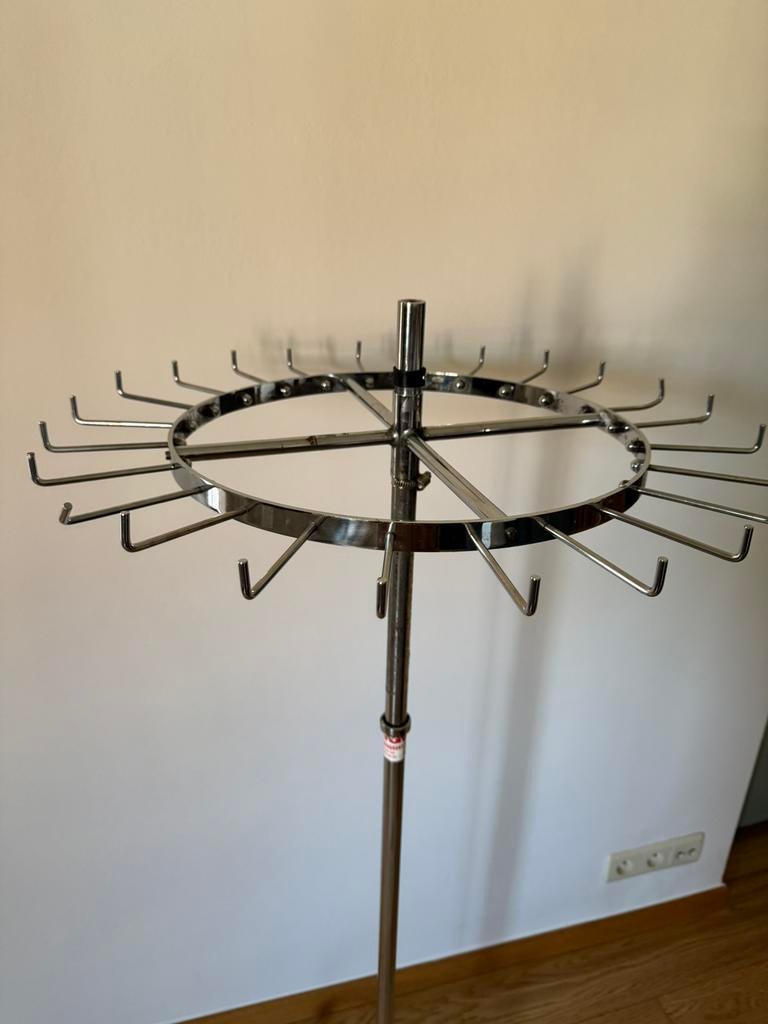 Vintage staand winkelrek molen, Ophalen, Gebruikt, 100 tot 150 cm, Metaal