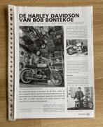 Map met documentatie Harley Davidson bromfietsen/ brommers, Fietsen en Brommers, Verzenden, Zo goed als nieuw