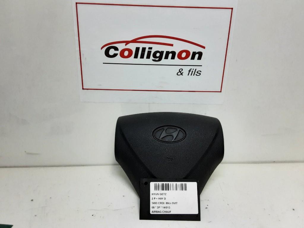 AIRBAG VOLANT Hyundai Getz (01-2002/12-2010) (1C56900120), Utilisé, Hyundai