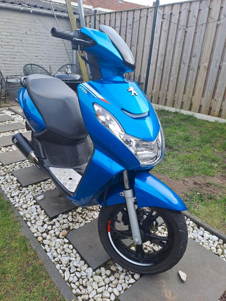 Peugeot kisbee rs 2020 injectie 70km/u, Vélos & Vélomoteurs, Scooters | Peugeot, Comme neuf, Autres modèles, Classe B (45 km/h)