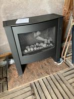 Haardvuur gas, Huis en Inrichting, Haarden, Ophalen, Gebruikt, Vrijstaande haard, Gashaard