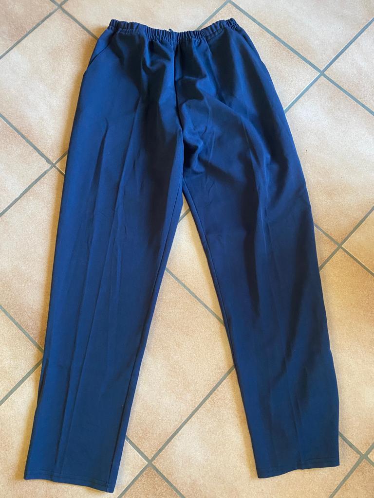 Victor XL marineblauwe broek comfort elegant ZG st, Maat 46/48 (XL) of groter, Victor Collection, Lang, Gedragen