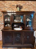 Vitrine, Maison & Meubles, Avec porte(s), 150 à 200 cm, Utilisé, Chêne