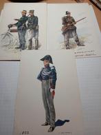 Costumes militaires belges.  Carabiniers, gendarmerie. Lot 8, Collections, Objets militaires | Général, Enlèvement ou Envoi, Gendarmerie