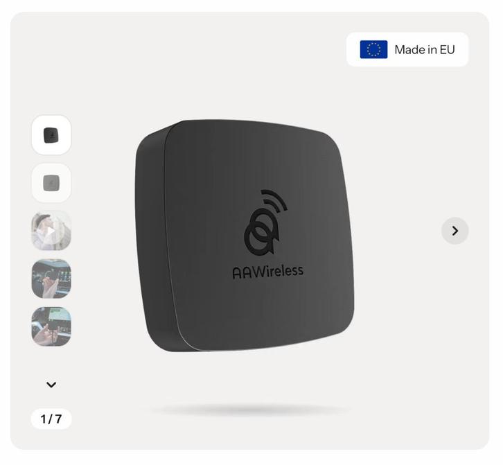 Android Auto sans fil, Autos : Divers, Accessoires de voiture, Comme neuf, Enlèvement ou Envoi
