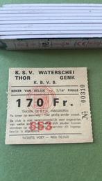 Ticket Waterschei Genk KV Mechelen 76/77 Beker van België, Verzamelen, Verzenden, Gebruikt
