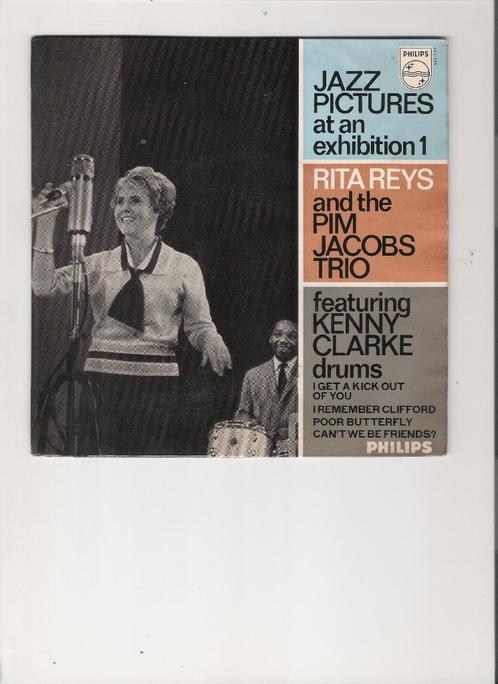 Rita Reys  and the Pim Jacobs Trio - Jazz Pictures at an ..., CD & DVD, Vinyles Singles, Utilisé, EP, Jazz et Blues, 7 pouces
