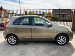 NISSAN MICRA 1.2i 137 000KM 2014 EURO 5B PRÊTE À IMMATRICULÉ, Voorwielaandrijving, Euro 5, Stof, Zwart