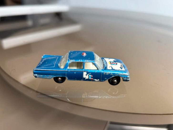 Matchbox Lesney Ford Fairlane Police Car nr 55-B 1963, Verzamelen, Retro, Ophalen of Verzenden