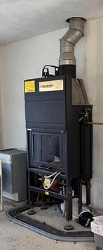 Feux à cassette chaudière à bois neuf, Doe-het-zelf en Bouw, Ophalen, Hoog rendement (Hr), Cv-ketel of Combi-ketel, Nieuw
