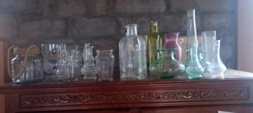 Lot d'objet en verre, Enlèvement
