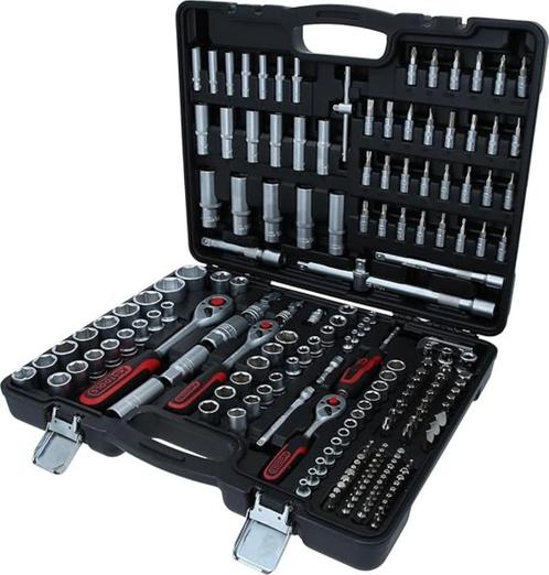 KS Tools Complete gereedschapskist met dopsleutels 195 stuks, Auto diversen, Autogereedschap, Nieuw, Verzenden