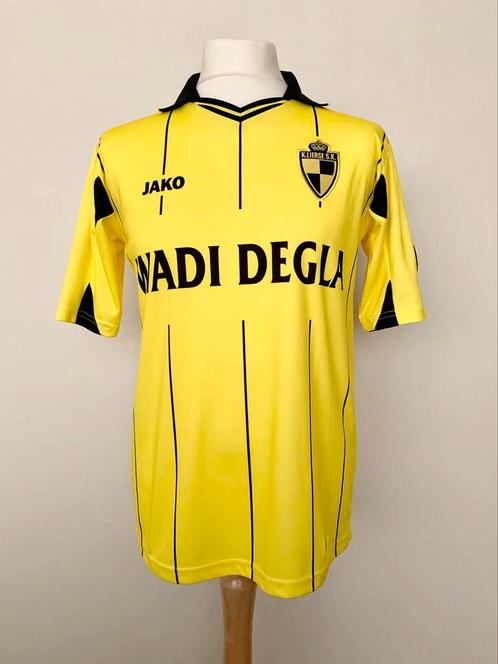 2014-15 K.Lierse S.K Match Issue Home Shirt Curto #58