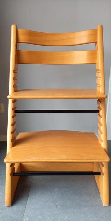 STOKKE TRIPP TRAPP kinderstoel natuurlijke houtkleur beschikbaar voor biedingen